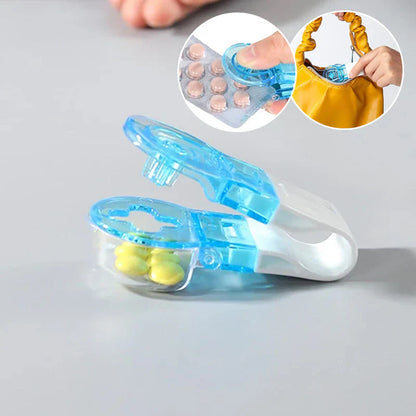 Praktische Mini-Pillendose – Einfach, sicher und jederzeit griffbereit
