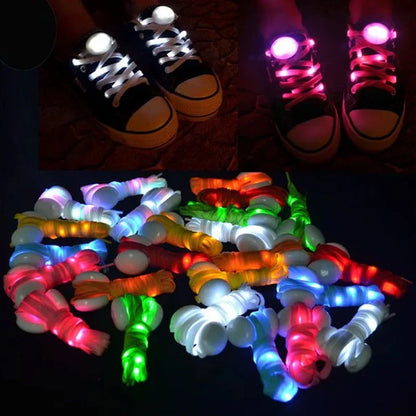 Leuchtende LED-Schnürsenkel – Für einen strahlenden Auftritt bei Nacht