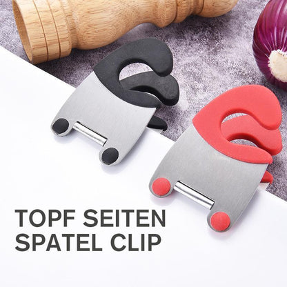 KüchenClip – Praktischer Topfseitenhalter für Kochutensilien