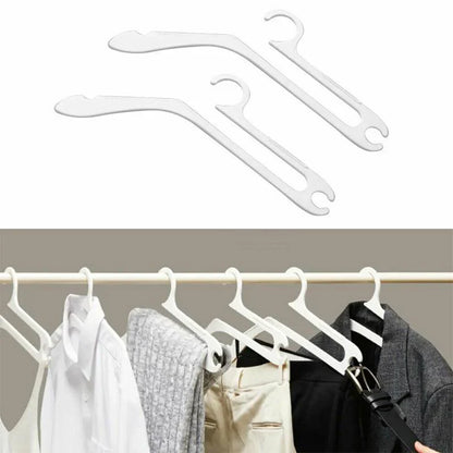 Platzsparender Kleiderorganizer mit rutschfestem Hürden-Design