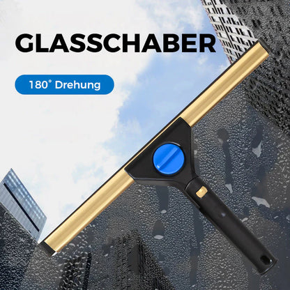 Multifunktionaler Glasschaber für Fenster und Glasoberflächen