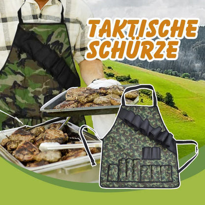 Multifunktionale Grillschürze mit Zubehör
