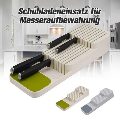 Praktische Messer Aufbewahrungseinlage für die Küche