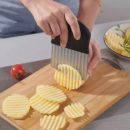 Wellenmesser für Gemüse – Perfekte Schnitte für kreative Gerichte!