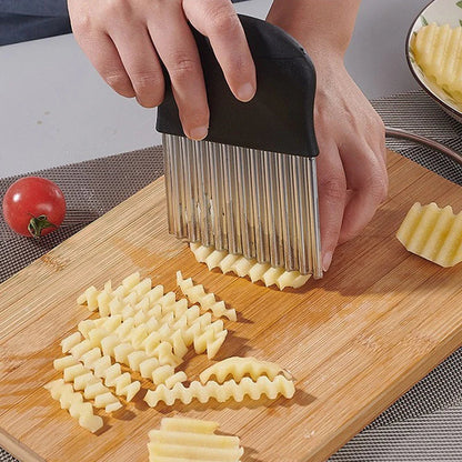 Wellenmesser für Gemüse – Perfekte Schnitte für kreative Gerichte!