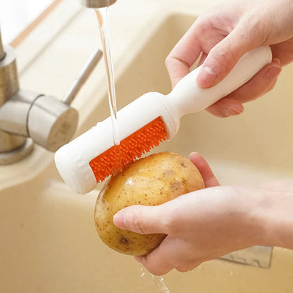 SchälFix – 2-in-1-Schälmesser mit Auffangbehälter