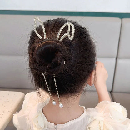 Elegante Haarklammer für Dutt