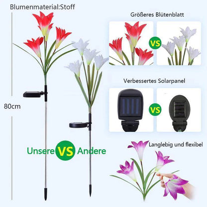 SolarLilien – Romantische Leuchtblüten für deinen Garten