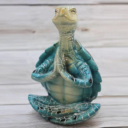 Zen-Schildkrötenfigur für Meditation & Wohnkultur