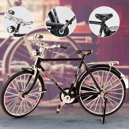 Retro-Fahrradmodell – Detailgetreue Miniatur für Sammler