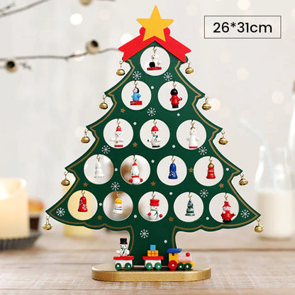 DIY Holz-Weihnachtsbaum Set – Gestalten Sie Ihren eigenen Festbaum