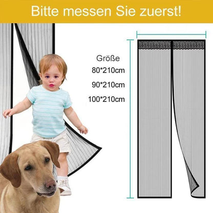 Moskitoschutz Magnetischer Netz-Türvorhang