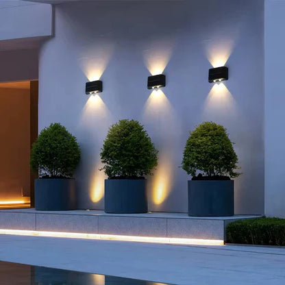 Solar Wandleuchten mit LED