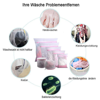 Waschnetz-Set für Kleidung, 7-teilig
