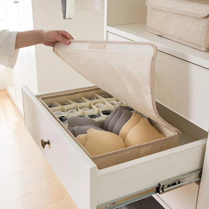 Praktische Aufbewahrungsbox für Unterwäsche