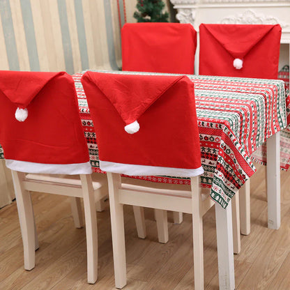 Weihnachtszauber Stuhlhussen – Festliche Deko für deine Stühle
