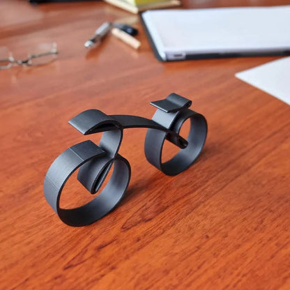 Dekorativer Metallschmuck für das Fahrrad
