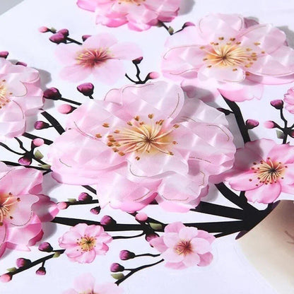 3D Blumen Wandtattoo Set – DIY Pflanzenvase