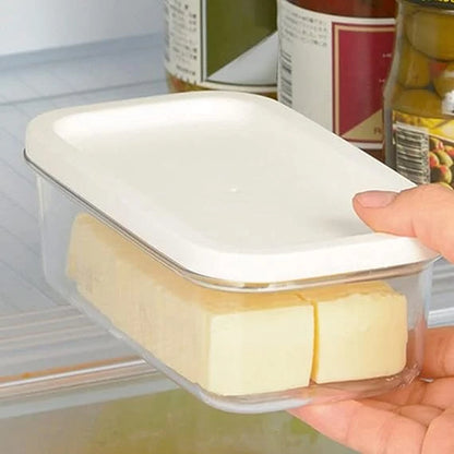 Butterdose mit integriertem Schneidesystem