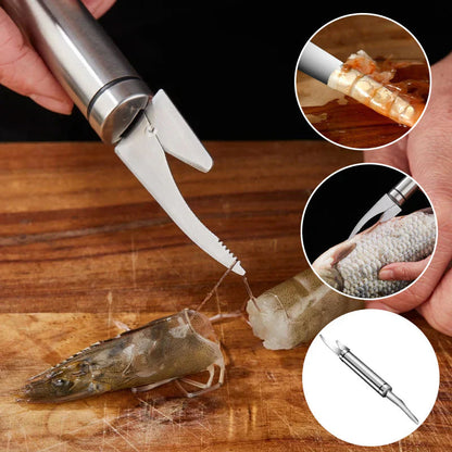5-in-1 Multifunktionales Garnelen- und Fischmesser – Praktisch & Vielseitig