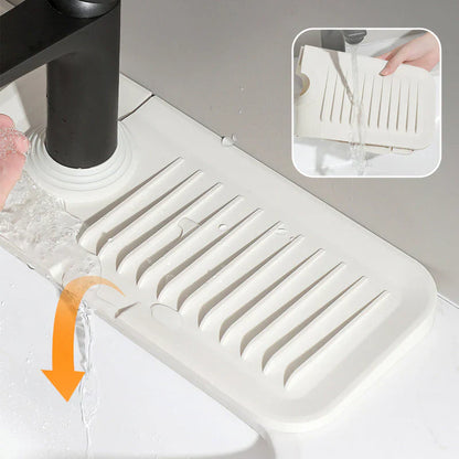 Faltbare Silikon-Abtropfmatte – Saubere & trockene Arbeitsflächen