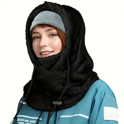 Fleece Outdoor Kapuze mit Mehrfachfunktion