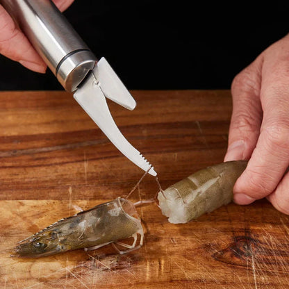Multifunktionales Fisch- & Garnelenmesser