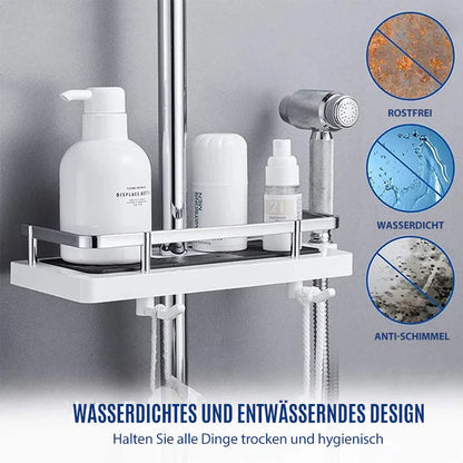 FlexiDusch Regal – Höhenverstellbare Duschablage