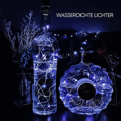 Flaschenkorken LED-Lichter – Verwandle leere Flaschen in stimmungsvolle Deko!