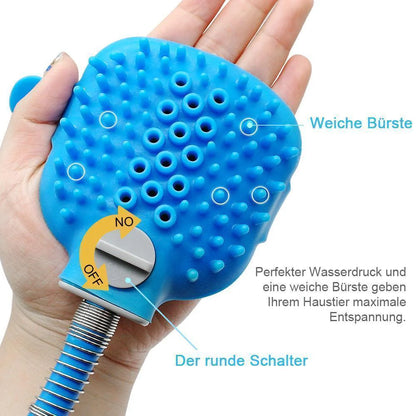 Haustier-Badewasserstrahler Deluxe.