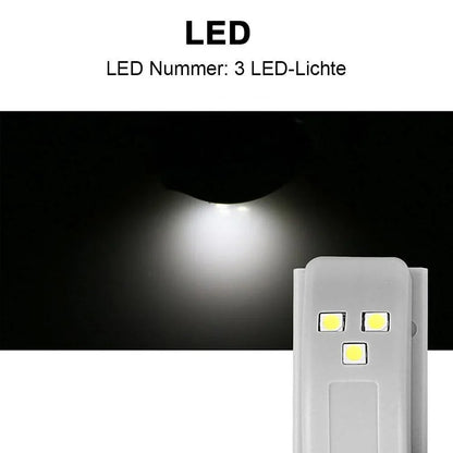 Praktische LED Scharnierbeleuchtung (10er Set)