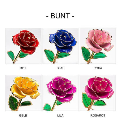 Ewige Gold-Rose