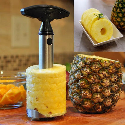 Ananas-Schneider mit Kernenentferner