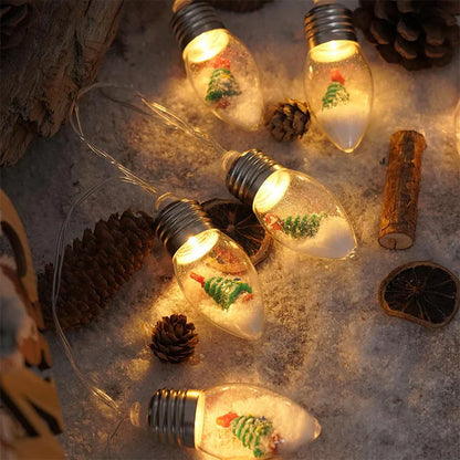 Festliche LED-Weihnachtslichterkette – Magisches Licht für die Feiertage