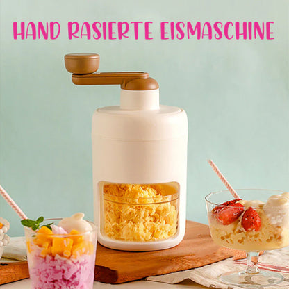 Manuelle Eiscrusher Maschine – Perfekt für erfrischende Drinks!