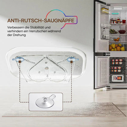 Kühlschrank-Gewürzaufbewahrung mit Drehfunktion