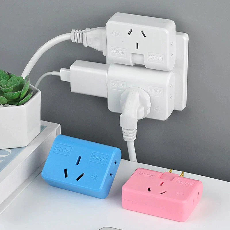 Drehbarer Steckdosenadapter