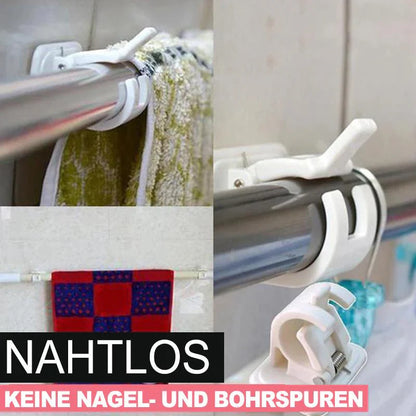 Selbstklebende Gardinenstangenhalter – Einfach, stabil & nagelfrei