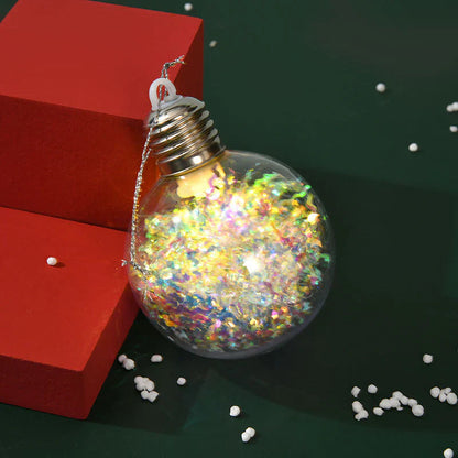 Leuchtende Weihnachtsbaumkugeln