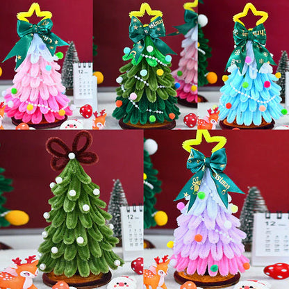 Handgefertigte Weihnachtsbaum-Ornamente zum Selbstgestalten