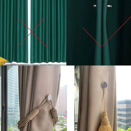 MagnetoClip – Magnetische Vorhanghalter für stilvolle Fensterdekoration
