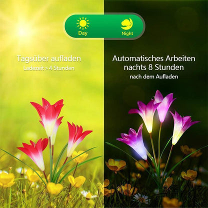 SolarLilien – Romantische Leuchtblüten für deinen Garten