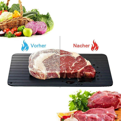 Schnellauftau-Plate – Natürliches Auftauen in Minuten!