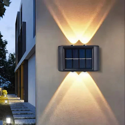 Solar Wandleuchten mit LED
