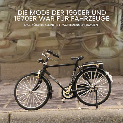 Retro-Fahrradmodell – Detailgetreue Miniatur für Sammler