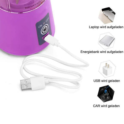 Tragbarer USB-Entsafter – Frischer Saft jederzeit und überall