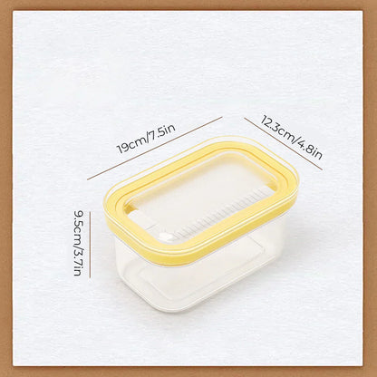 Butterdose mit integriertem Schneidesystem