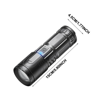 LeuchtPro – Teleskop-Zoom-Taschenlampe für jede Situation