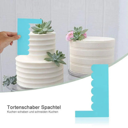 8er-Set Kuchendekor-Schaber