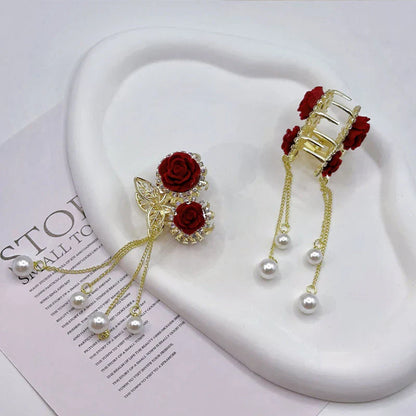 Elegante Haarspange mit Quaste